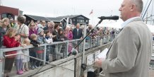 Klap en fisk igen i Hundested - 1