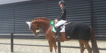 Top 10 DM placering til rytter fra Nørre Djurs Rideklub - 1