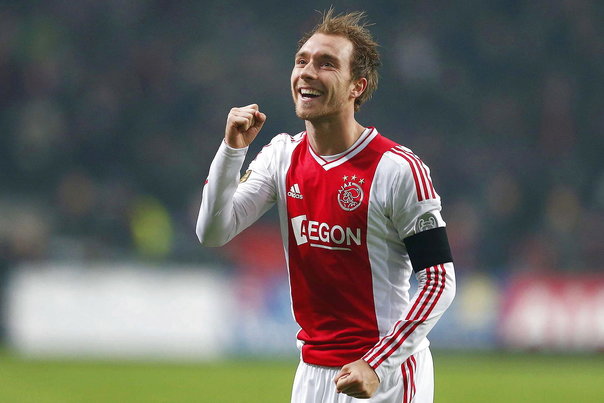 Ajax prøver at lokke Christian Eriksen til at blive i klubben. Foto: JERRY LAMPEN