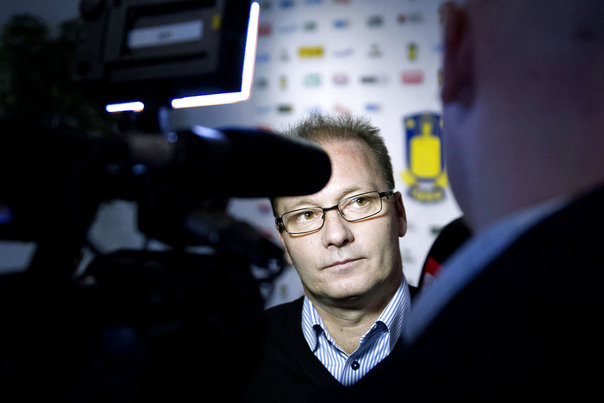 Brøndby-direktør Tommy Sommer Håkansson fik tirsdag flere problemer at slås med. Foto: Keld Navntoft