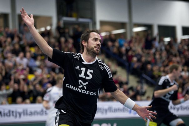 Dennis Kirkegaard og BSV slog hidtil ubesejrede KIF Kolding København. Foto: Bo Amstrup