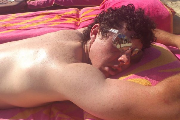 Rory McIlroy kan også blive træt Foto: Twitter.com