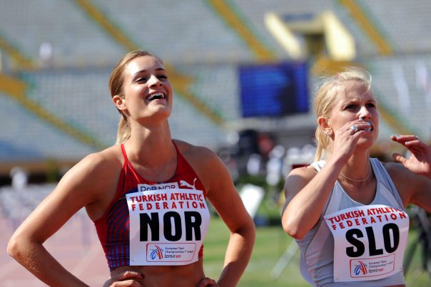 Hækkeløberen Christina Vukicevic er havnet i problemet på grund af sin far. Foto: BULENT KILIC