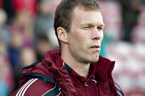 U21 Danmark - Færøerne. EM-kval. Aalborg Stadion. Morten Wieghorst debut som U21-landstræner Foto: Henning Bagger