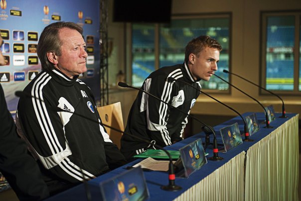 FCK-træneren forventer en gyser i den sidste gruppekamp mod Steua Bukarest Foto: BIRKELAND