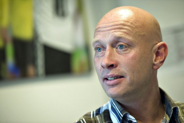 Peter Sørensen, træner i AGF. Foto: Henning Bagger