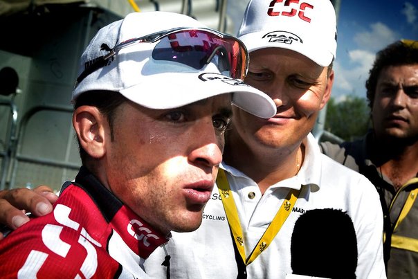 I 2003 vandt Carlos Sastre Tour-etape for Bjarne Riis - året forinden var spanieren klar til at rive kontrakten over. Foto: Nils Meilvang
