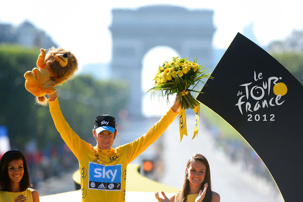 Bradley Wiggins vandt Tour de France 2012. AFP PHOTO POOL / JEROME PREVOST Foto: JEROME PREVOST