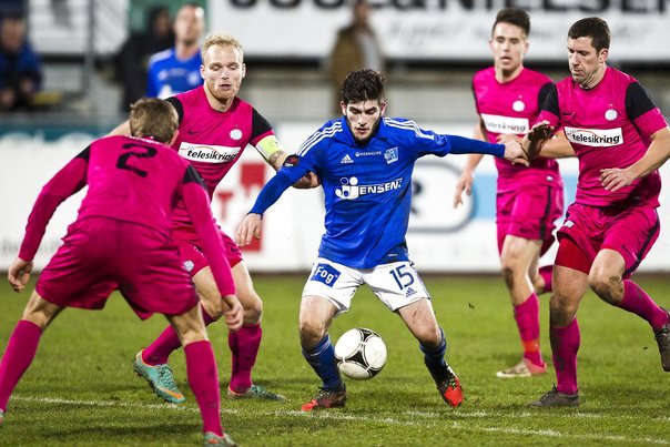 Esbjerg vandt i Lyngby. Foto: Martin Sylvest Andersen