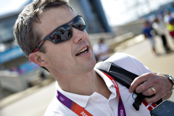 Kronprins Frederik kom i syltekrukken. Foto: Henning Bagger