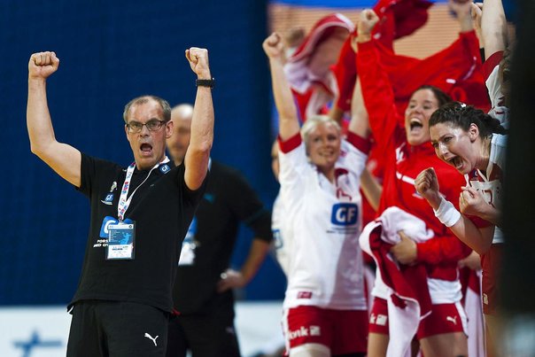 Danmark leverede en flot kamp mod Frankrig. Foto: © Lars Rønbøg, Sportsagency.d