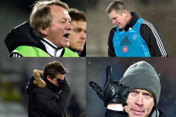 Den europæiske misére og tilskuer-invasionen i Brøndby er noget af det, der i efteråret har skuffet trænerne og lederne i Superligaen. Foto: Ikke oplyst