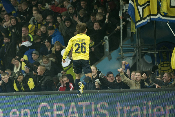 Mike Jensen er måske tabt for Brøndby. Men ikke nødvendigvis for Superligaen Foto: Keld Navntoft