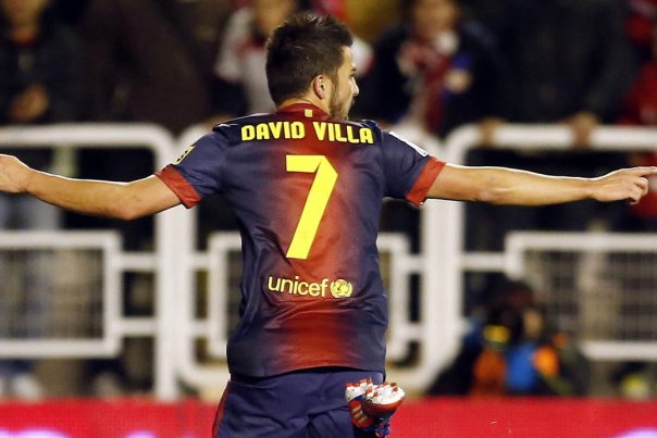 David Villa skal næppe til Swansea. Foto: SERGIO PEREZ