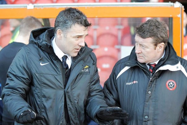 Dean Saunders til venstre er udset til at være Ståles afløser i Wolves. Foto: John Rushworth